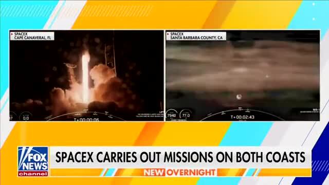 Fox News: SpaceX Carries Out Missions on Both Coasts :: Grabien - The ...