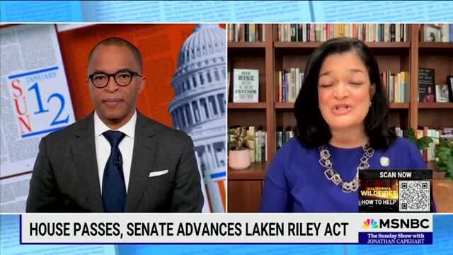 Jayapal Calls Laken Riley Act a ‘Highway to Mass Deportation’