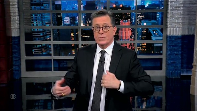 Colbert: Gay Marriage Has ‘Definitely Imposed Serious Harm’ on Don Jr., Imagine Hearing About People Having Two Dads that Love You
