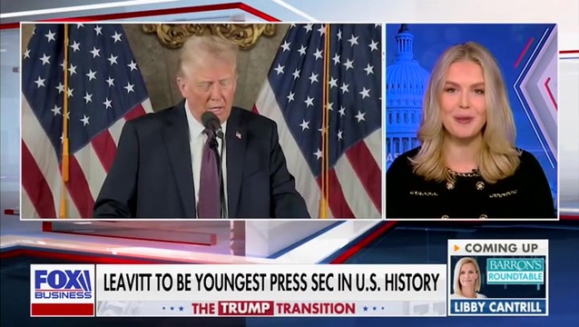 Karoline Leavitt on Becoming the Youngest Press Sec. In U.S. History: ‘I’m Used to the Hostility’