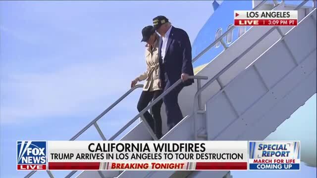 Newsom Crashes Trump’s Arrival in Los Angeles to Welcome Him on the Tarmac