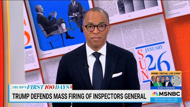 Capehart Opens Show with ‘Welcome to the Imperial Presidency of Donald Trump... ‘