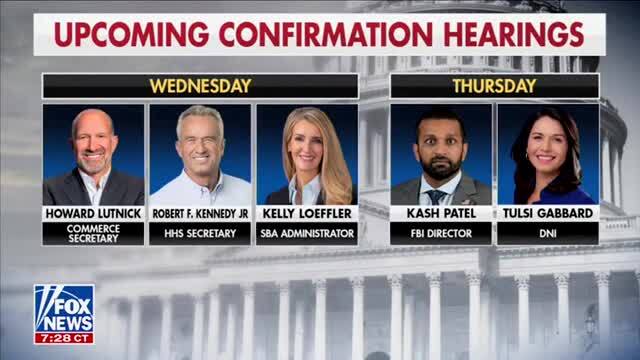 Sen. Kennedy: Most of Trump Nominees, If Not All Will Be Confirmed, the One Most on the Bubble Is Tulsi Gabbard