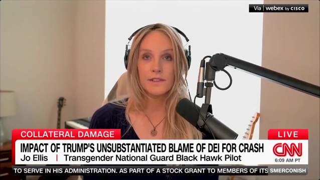 Transgender National Guard Black Hawk Pilot: Trump’s DEI Comments Are ‘Putting People’s Lives at Risk’