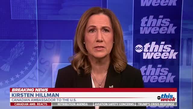 Canadian Ambassador to the U.S. Hillman: Canadians Are ‘Perplexed’ and Confused by Trump’s Tariffs