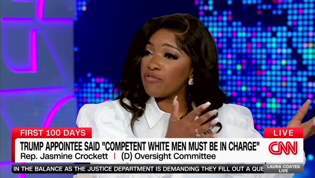 Jasmine Crockett: ‘I’m Tired of the White Tears,’ ‘No Comparison’ Between Me to MTG or Me to Boebert