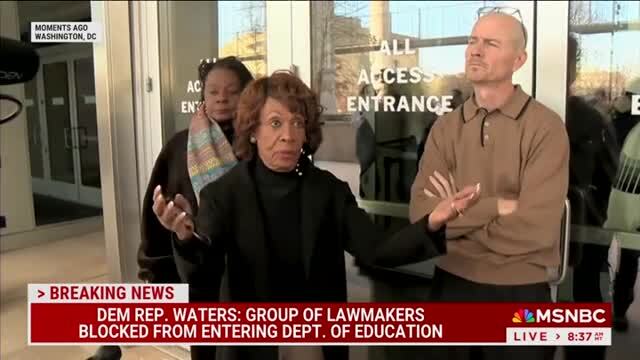 Rep. Maxine Waters: Elon Musk Is ‘in Possession’ of Tax ID, Social Security Numbers of Every American