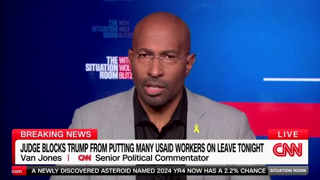Van Jones: ‘Elon Musk Is a Disgrace’ for Supporting Efforts to Put USAID Workers on Leave