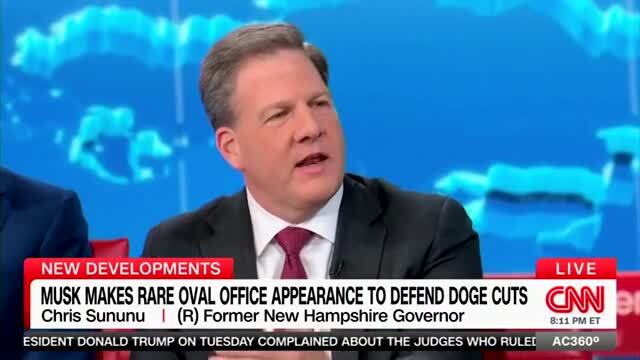 Anderson Cooper to Chris Sununu Battling About DOGE Cuts: ‘Don’t Be a Dick’