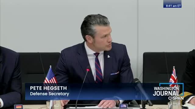 Sec. Hegseth Says Ukraine Returning to Pre-2014 Borders Is an ‘Unrealistic Objective’ and an ‘Illusionary Goal’