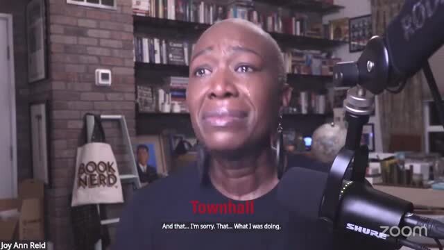 Joy Reid Breaks Down Sobbing While Addressing Being Fired from MSNBC: ‘My Show Had Value’
