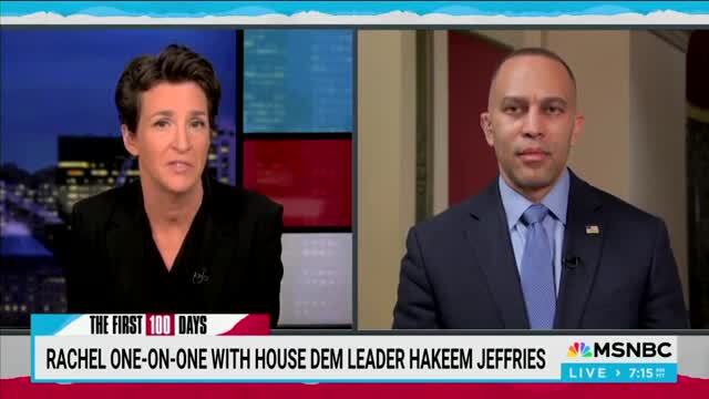 Hakeem Jeffries Compares Fighting Trump and Elon Musk to Fighting in the Civil War