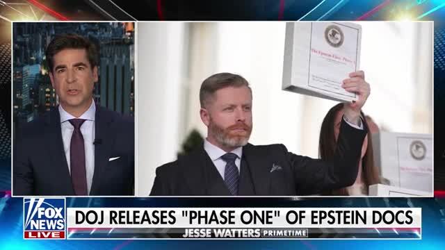 Watters: Pam Bondi Is Demanding for Epstein Files and Asking Patel to Probe on Why FBI Isn’t Following Orders