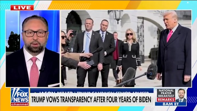 Jason Miller: Donald Trump ‘Is the Greatest Political Speaker That Has Ever Lived’