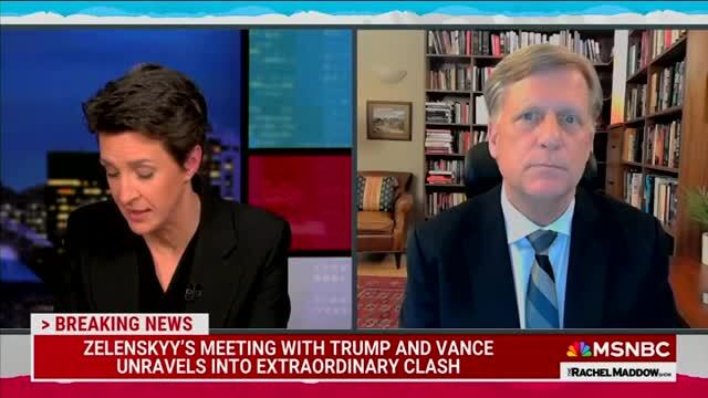 Michael McFaul: I’m Not Sure Trump Wants To Do a Deal To End the War