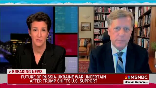 Rachel Maddow: I Don’t Think People Voted To Make the U.S. a Subsidiary Diplomatic Entity To Putin