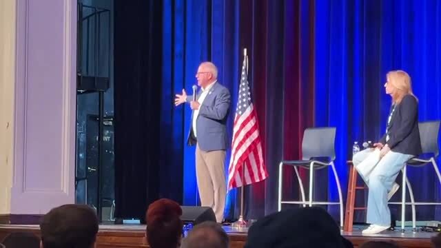 Tim Walz: There’s Nothing Conservative About an Unelected South African Nepo Baby Firing People at the VA