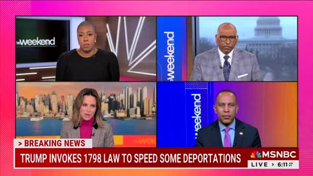 MSNBC’s Menendez to Rep. Jeffries: ‘What Are You Going To Do to Prevent the Next Japanese Internment and Protect Venezuelans?’
