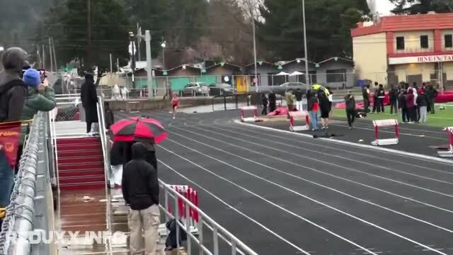 Male Student Sets Season Record After Winning Girls 400 Meter Race in Portland, Oregon