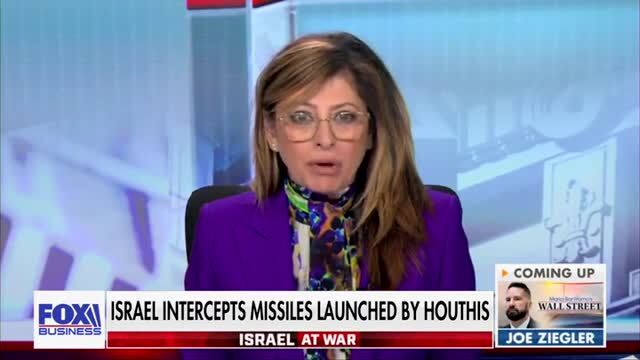 Whiton on Israel Intercepting Houthis Missiles: ‘Seems Like It Will Be a Lingering Conflict’