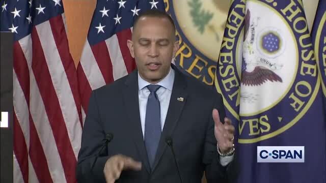 Rep. Jeffries: ‘This Isn’t Liberation Day, It’s Recession Day in the United States of America’