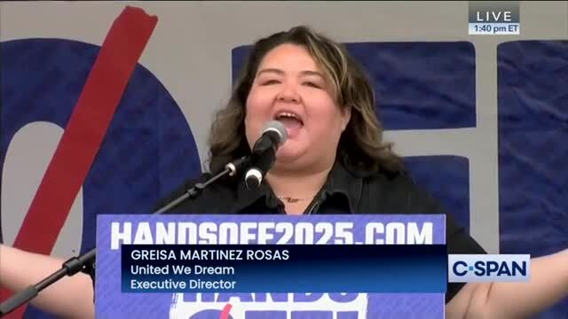 Woman Speaking at Anti-Trump Rally: ‘I Am Undocumented, Unafraid, Queer, and Unashamed’