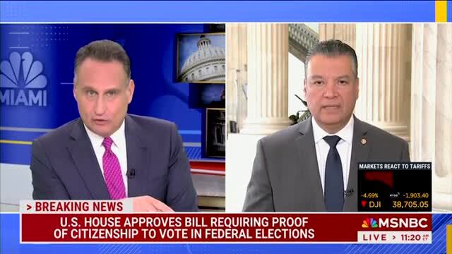 Sen. Padilla: Requiring Proof of Citizenship to Vote Is ‘Voter Suppression’