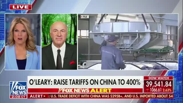 ‘I’ve Had It with Getting Screwed!’ Kevin O’Leary Urges Trump to Ramp Up Trade War with China Even Further