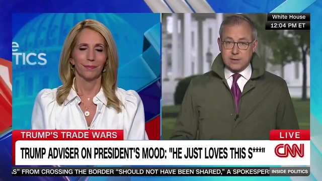 Trump ‘Just Loves This Shit’: Senior White House Advisors Tell CNN Tariff Trade War Is Like ‘Air For Him’