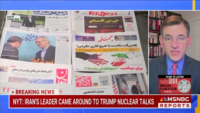 Baker: Iran’s Nuclear Talks with Trump ‘Is About Starting a New Relationship’