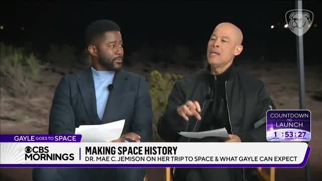 CBS’s Duthiers Gets Scolded by Far-Left Scientist Dr. Mae C. Jemison for Saying ‘Mankind’: ‘Humankind, And I’m Going to Keep Correcting the Mankind’