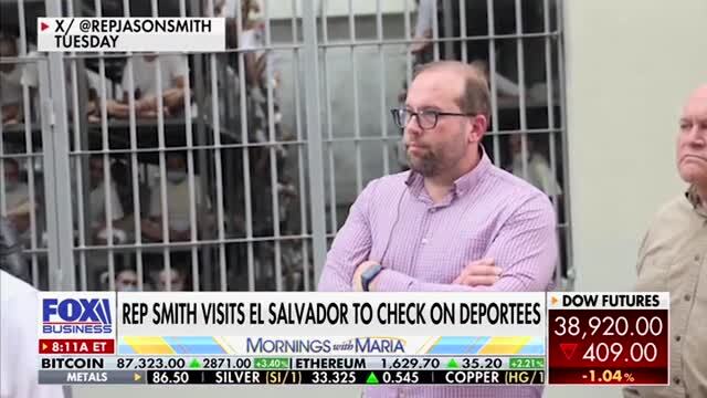 Rep. Jason Smith Says MS-13 Gang Member Told Him in El Salvador Prison that He Killed 6 People in the U.S.
