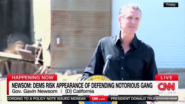Gov. Newsom: Dems Risk Appearance of Defending Notorious Gang with Abrego Garcia Obsession