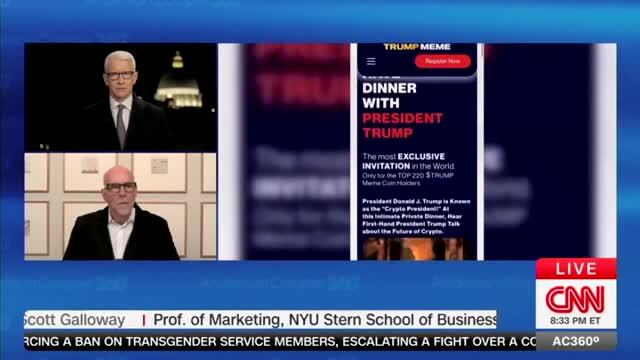 Scott Galloway: Trump Meme-Coin’s Potential for Grift Is ‘Unprecedented,’ ‘We’ve Never Had the World for Sale Before’
