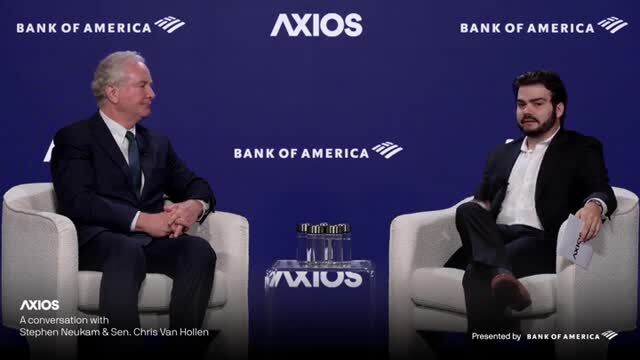 Dem Sen. Van Hollen on His Party’s Record Low Favorability: ‘We Have Only Up to Go’