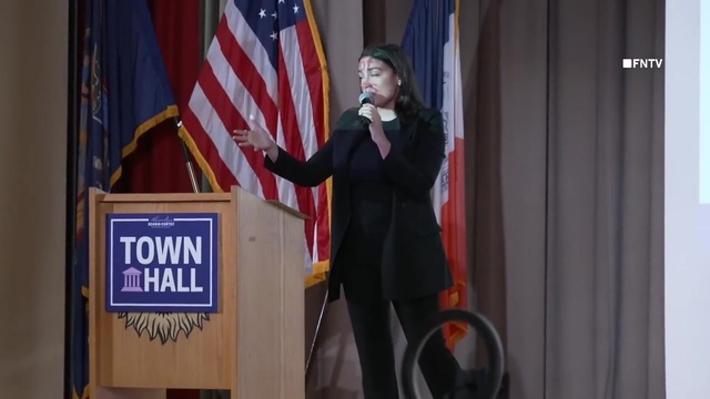‘Shame on You!’: AOC Gets Heckled at Her Town Hall by Protester Shouting About Gaza