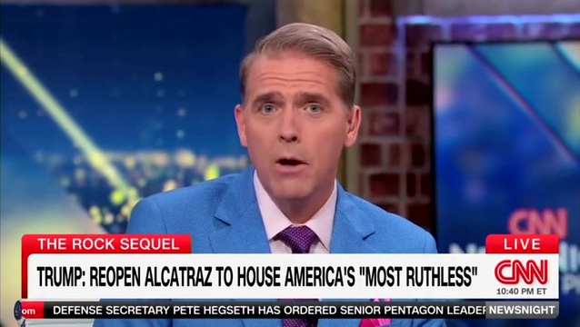 Scott Jennings on Reopening Alcatraz: There’s Fussing over Deportations to Foreign Prisons, ‘Don’t We Need More Prisons?’