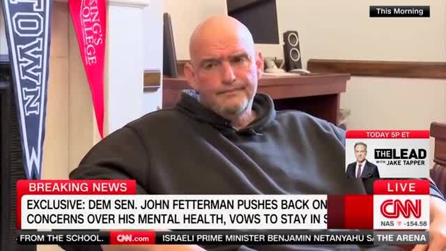 Sen. Fetterman Pushes Back over His Mental Health: ‘My Doctors Are Like, “John Is Great”‘