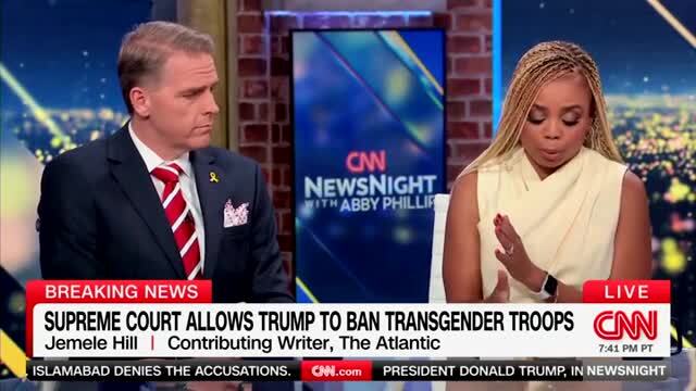Jemele Hill on Transgender Ban in the Military: ‘This Is a Leadership That’s Already Using DEI as Code Word for Black People’