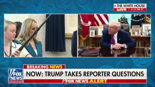 Fox News Reporter Asks Trump if He’s About to ‘Trigger an Arms Race in Space’ with ‘Golden Dome’ Project