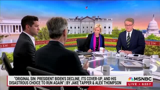 Tapper Tells Scarborough Biden Was So Focused to Convince ‘Morning Joe’ that He’s Fine: ‘He Focused on You Like You Were a Constituency’