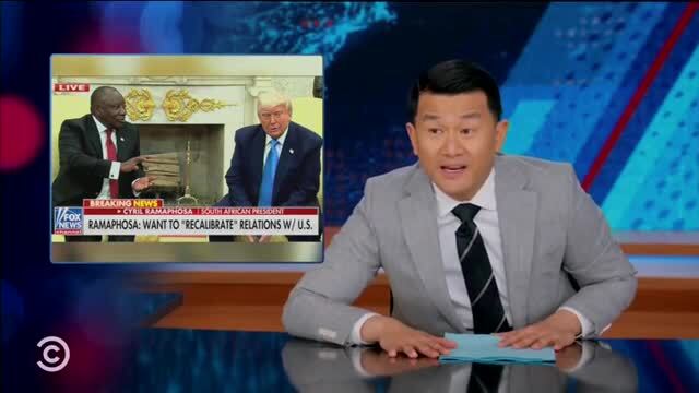 TDS’ Ronny Chieng on Trump Supporter Complaining About Her ‘Rump’ Watch: ‘I Did Not Expect Them to Be Able to Read’