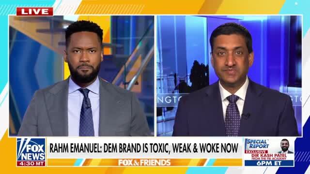 Rep. Khanna Fires Back at ‘Dead Wrong’ Rahm Emanuel: No, Democrats Are Not Woke and Weak