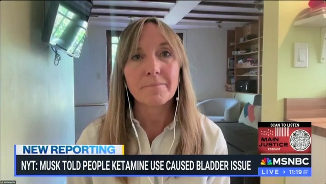 Kirsten Grind: As Musk Rose to Political Power Alongside Trump, He Was Doing Much More Intense Ketamine