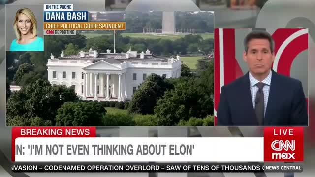 CNN’s Bash: I Just Got Off the Phone with Trump, He Told Me He’s ‘Not Even Thinking About Elon … the Poor Guy’s Got a Problem’