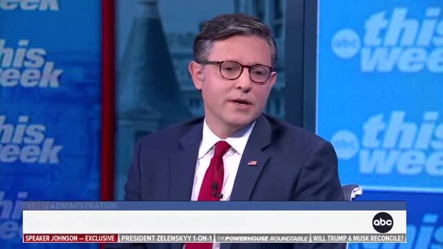 Speaker Johnson on Musk: I Didn’t Craft a Piece of Legislation to Please the Richest Man in the World
