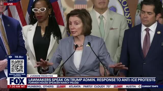 Pelosi: When You See a Riot ‘It May Be the Exuberance of the Moment’ or the ‘Anarchist Setting In’