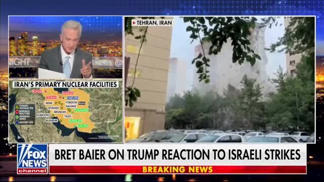 Fox News: Iran Says Israel’s Attack Was ‘Carried out with Full Knowledge and Support of the Wicked Rulers in the W.H.’