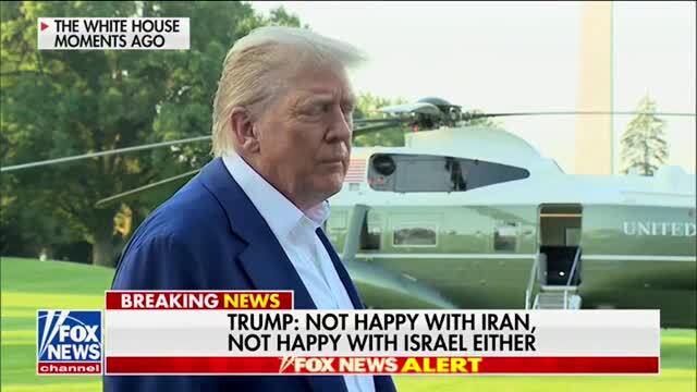 Trump on Israel & Iran: ‘Don’t Know What the F**k They’re Doing’
