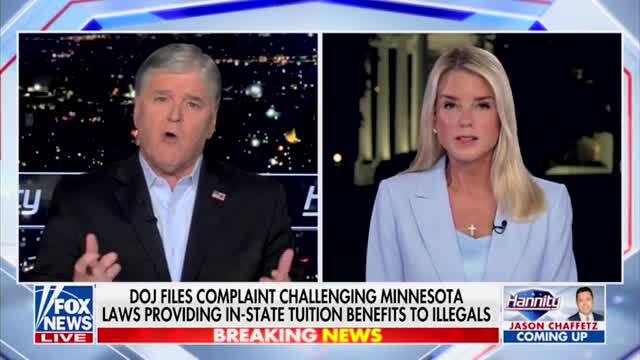 Pam Bondi: Shame on CNN for Promoting App that Warns ICE Agents’ Location
